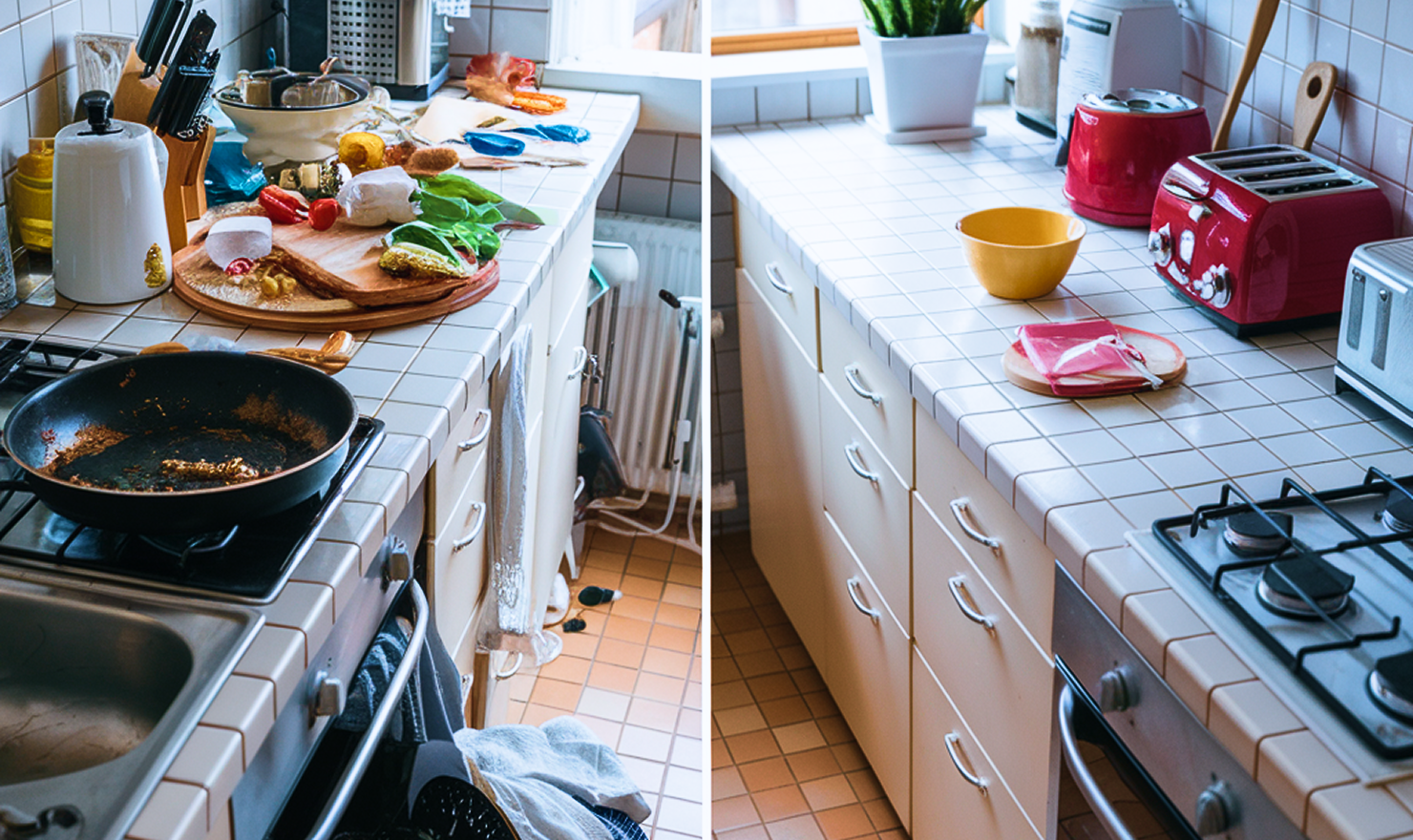 House cleaning visual